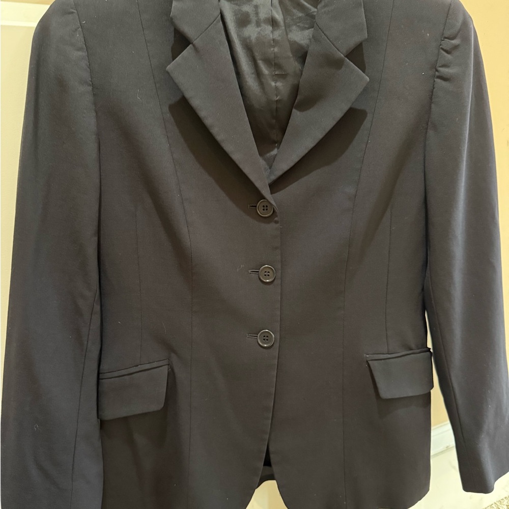 Tailored Sportsman Black Equestrian English Show Coat ladies 12